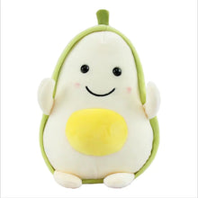 Load image into Gallery viewer, Cartoon Q-Version Avocado Plush Toy (25 cm) | Ultra-Soft PP Cotton | Optional Battery Feature