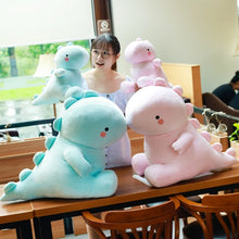 Load image into Gallery viewer, 30-50CM Dinosaur Plush Toy Available In 3 Sizes and Pink or Blue Colour
