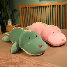 Load image into Gallery viewer, 80-120cm New Huge Long Lovely Dinosaur Plush Toy Available In 3 Sizes And 5 Different Colours
