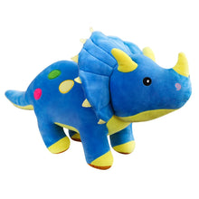 Load image into Gallery viewer, 40-100cm Creative Big Plush Soft Triceratops Plush Toy Dinosaur Doll Available In 3 Sizes and 3 Different Colours
