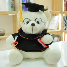 Load image into Gallery viewer, 18-23cm Cute Dr. Bear Plush Toy Stuffed Soft Kawaii Teddy bear - Available in 2 Different Sizes and 8 Different Colour Choices
