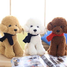 Load image into Gallery viewer, 32cm Teddy Dog Kids Toys Cute Bichon Dog Plush Available In White, Chocolate and Khaki
