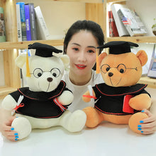 Load image into Gallery viewer, 18-23cm Cute Dr. Bear Plush Toy Stuffed Soft Kawaii Teddy bear - Available in 2 Different Sizes and 8 Different Colour Choices
