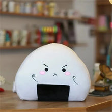 Load image into Gallery viewer, 20cm-36cm Cute Plush Mini Rice Ball Pillow With Facial Expressions And Pink or Blue Design Elements
