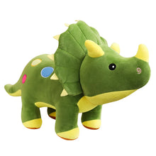 Load image into Gallery viewer, 40-100cm Creative Big Plush Soft Triceratops Plush Toy Dinosaur Doll Available In 3 Sizes and 3 Different Colours
