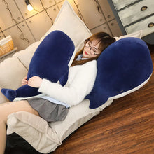 Load image into Gallery viewer, 25cm-65cm Super Soft Plush Blue Whale Sea Mammal
