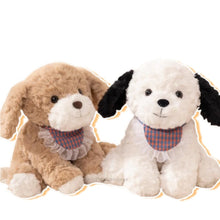 Load image into Gallery viewer, Cartoon High Quality Teddy Dog Plush Available In Brown Or White
