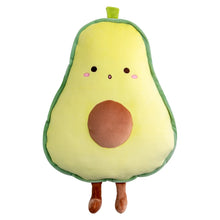 Load image into Gallery viewer, 55cm Cute Fruit Plush Toys Including Soft Avocado, Banana, Carrot &amp; Mushroom Designs

