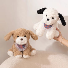 Load image into Gallery viewer, Cartoon High Quality Teddy Dog Plush Available In Brown Or White
