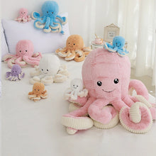 Load image into Gallery viewer, 40-80cm Large Size Toy Octopus Plush Toys Available in 3 Sizes And 5 Different Colour Options
