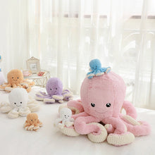 Load image into Gallery viewer, 40-80cm Large Size Toy Octopus Plush Toys Available in 3 Sizes And 5 Different Colour Options
