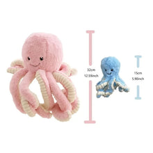 Load image into Gallery viewer, 18cm-40cm Lovely Simulation Octopus Pendant Plush Toy Available in Two Sizes And 5 Different Colour Choices
