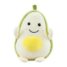 Load image into Gallery viewer, Cartoon Q-Version Avocado Plush Toy (25 cm) | Ultra-Soft PP Cotton | Optional Battery Feature
