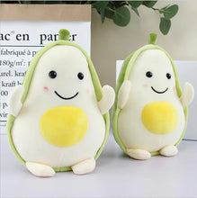 Load image into Gallery viewer, Cartoon Q-Version Avocado Plush Toy (25 cm) | Ultra-Soft PP Cotton | Optional Battery Feature
