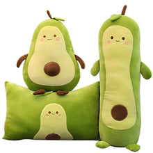 Load image into Gallery viewer, Avocado Plush Pillow (35/50/70/90 cm) | Crystal Super Soft | Down Cotton Filling | Green

