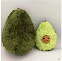 Load image into Gallery viewer, Avocado Plush Toy (20/30/40 cm) | Ultra-Soft PP Cotton | Pillow &amp; Cuddle Buddy | Optional Battery Feature

