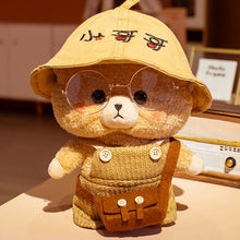 Load image into Gallery viewer, 30cm Cute Brown Teddy Bear Toy With Clothes Dress Up Bear Doll
