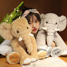 Load image into Gallery viewer, 45cm Fluffy Elephant Pillow Soft Sleeping Stuffed Animals
