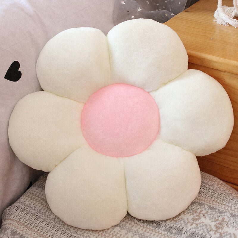 30cm/50cm/65cm Super Colorful Flower Plush Pillows/Cushions