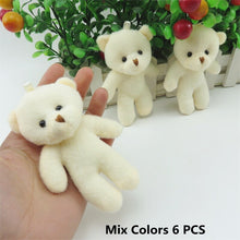 Load image into Gallery viewer, 10cm 6Pcs Teddy Bear Plush Toys In Many Different Clothes
