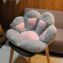 Load image into Gallery viewer, 70cm/80cm 2 Sizes Soft Paw Pillow Animal Seat Cushion Stuffed Plush
