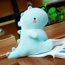 Load image into Gallery viewer, 30cm/40cm Size Ultra Soft Lovely Dinosaur Plush Doll Blue &amp; Pink
