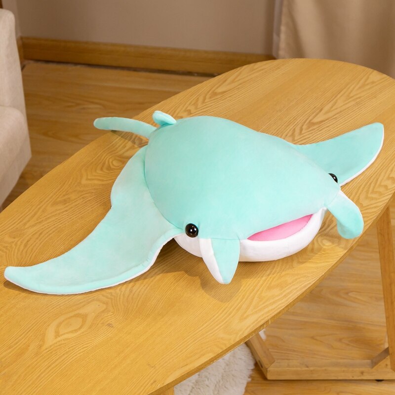 35cm-90cm Cartoon Manta Ray & Devil Ray Plush Toys