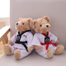 Load image into Gallery viewer, 30cm/40cm New Dressing Teddy Bear Taekwondo Bear Plush Toy
