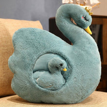 Load image into Gallery viewer, Cute Fluffy Ducklings &amp; Swan Plush Toys With Blankets
