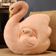 Load image into Gallery viewer, Cute Fluffy Ducklings &amp; Swan Plush Toys With Blankets
