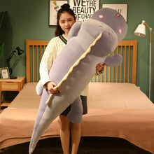 Load image into Gallery viewer, 80cm-120cm New Huge Long Lovely Dinosaur Plush Toys
