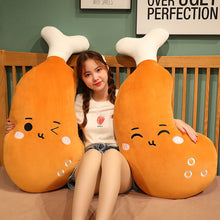 Load image into Gallery viewer, 50cm-100cm Simulation Food Fried Chicken Leg Drumstick Plush Toys
