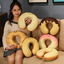 Load image into Gallery viewer, 30cm/40cm Simulation Sliced Bread Toast Plush Cushions Stuffed Foam
