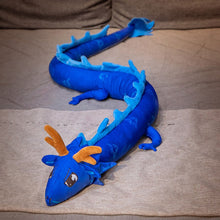 Load image into Gallery viewer, 220cm Creative Dragon Plush Toys Stuffed Colourful Dragons
