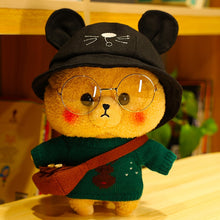 Load image into Gallery viewer, 30cm Cute Brown Teddy Bear Toy With Clothes Dress Up Bear Doll
