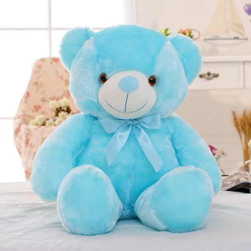 50cm Creative Light Up LED Teddy Bear Plush Toys Glowing Colorful