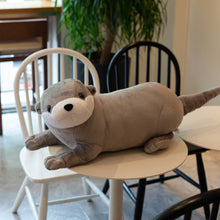 Load image into Gallery viewer, 40cm-80cm Lovely Otter Plush Toys Stuffed Realistic Wild Animal Dolls
