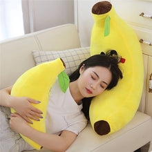 Load image into Gallery viewer, 40cm-80cm Cute Banana Food Plush Toy Stuffed Dolls in Different Sizes
