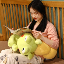 Load image into Gallery viewer, 85cm/110cm Long Round Fox &amp; Frog Cute Stuffed Plushies
