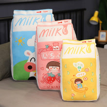 Load image into Gallery viewer, 25cm-60cm Cute Milk Drink Plush Toys Soft Stuffed in 3 Colours
