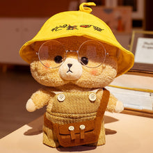 Load image into Gallery viewer, 30cm Cute Brown Teddy Bear Toy With Clothes Dress Up Bear Doll
