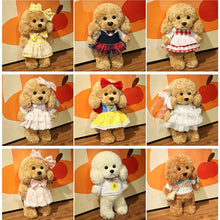 Load image into Gallery viewer, 28cm/36cm Lovely Dressed Puppy Dog Reallife Teddy Dog Plush Toys
