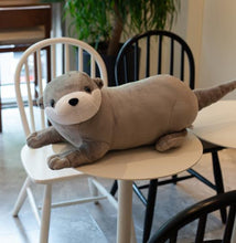 Load image into Gallery viewer, 40cm-80cm Lovely Otter Plush Toys Stuffed Realistic Wild Animal Dolls
