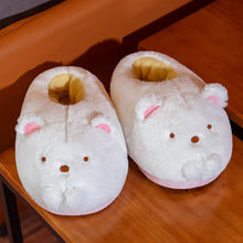 Load image into Gallery viewer, 35-42 Size Slippers Plush Cute Animal Foot Slipper Toys
