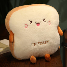 Load image into Gallery viewer, 31cm-50cm Bread Pillow Toast Food Plush Soft Dolls
