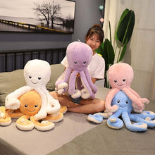 Load image into Gallery viewer, 18cm-80cm Cute Cuddly Octopus Animal Plush Stuffed Toy
