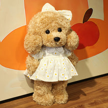 Load image into Gallery viewer, 28cm/36cm Lovely Dressed Puppy Dog Reallife Teddy Dog Plush Toys
