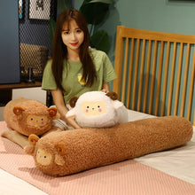 Load image into Gallery viewer, 80cm-120cm Cartoon Alpaca &amp; Sheep Plush Large Long Soft Pillow 
