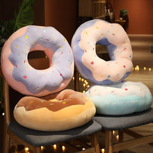 Load image into Gallery viewer, 45cm/70cm Plush Donuts Pillow &amp; Cushion Stuffed Soft Decorations
