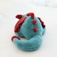 Load image into Gallery viewer, 30cm-120cm Fluffy Hair Blue &amp; White Pterosauria Dragon Plush Toy
